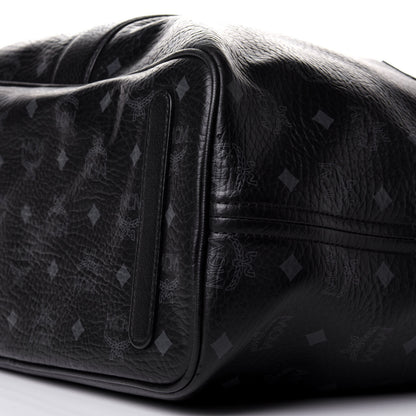 MCM Visetos Medium Liz Reversible Shopper Tote Black 15 of 17