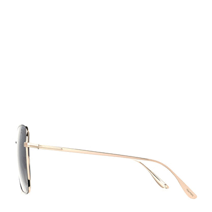 Tom Ford Acetate Polarized Heather Sunglasses TF739 Black 3 of 10