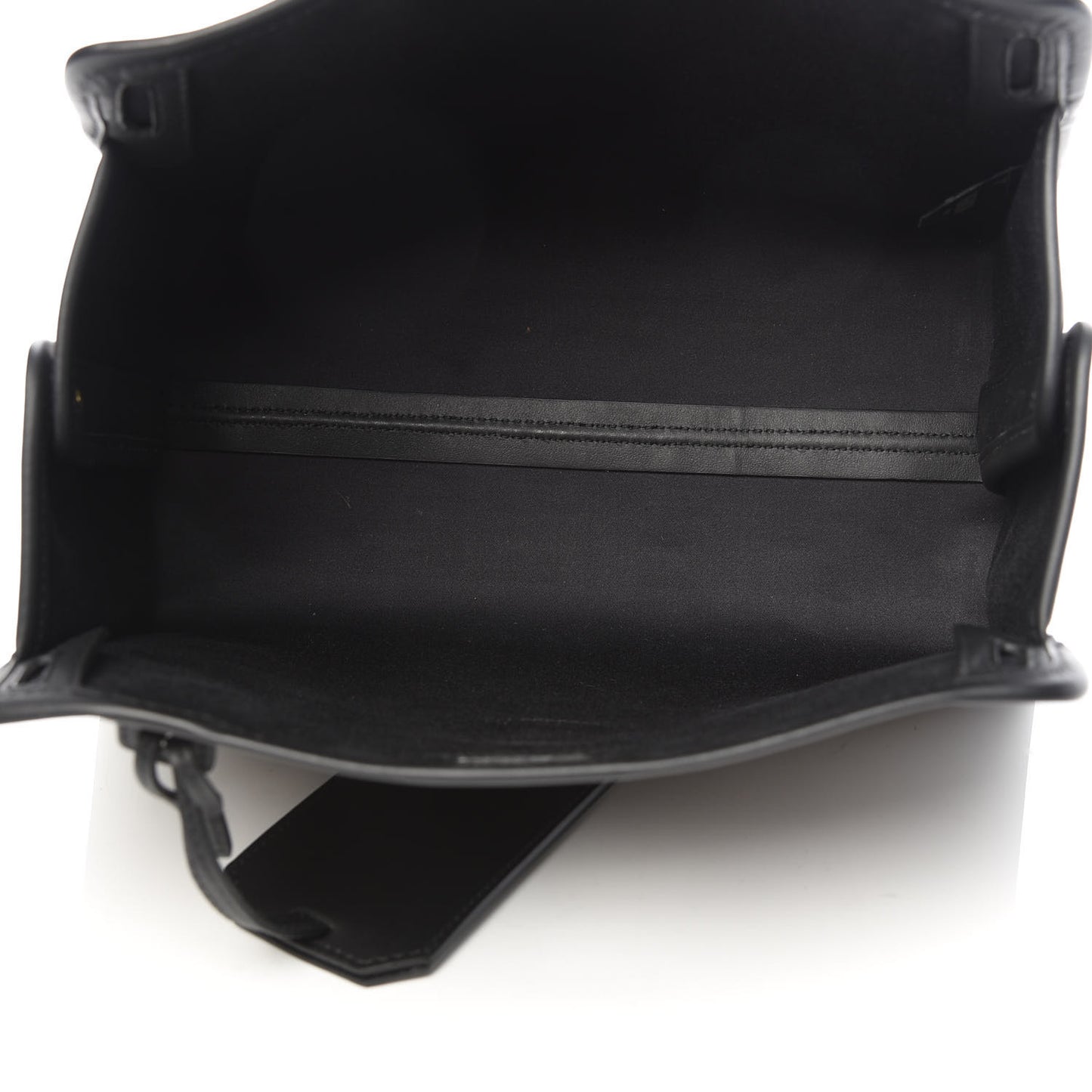 Glazed Fabric Vitello Century FF 1974 Stamp Patch Mini Peekaboo Defender Cover Mogano Panna Black