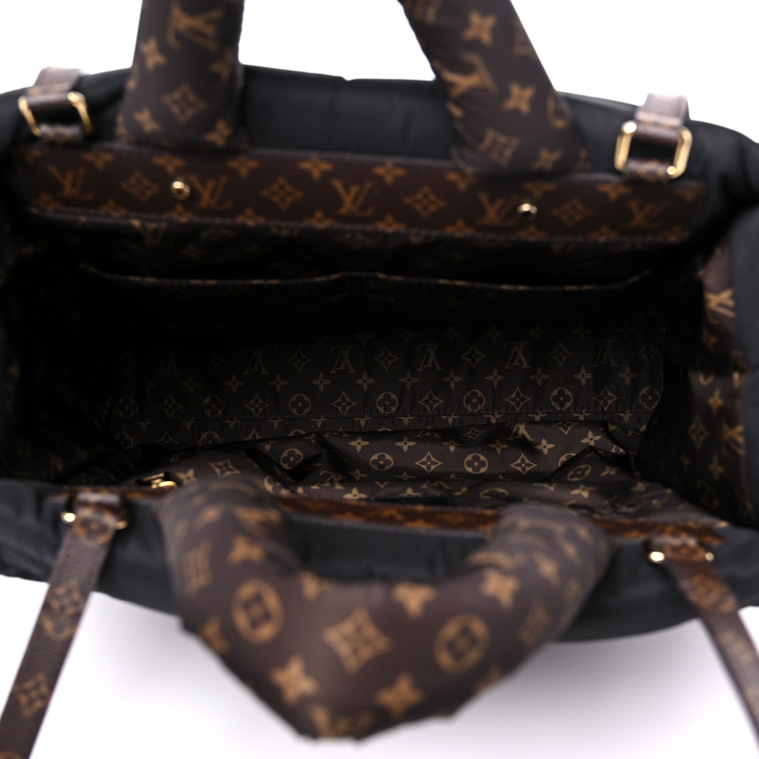 Louis Vuitton Econyl Monogram Pillow Giant Onthego MM Black 5 of 12