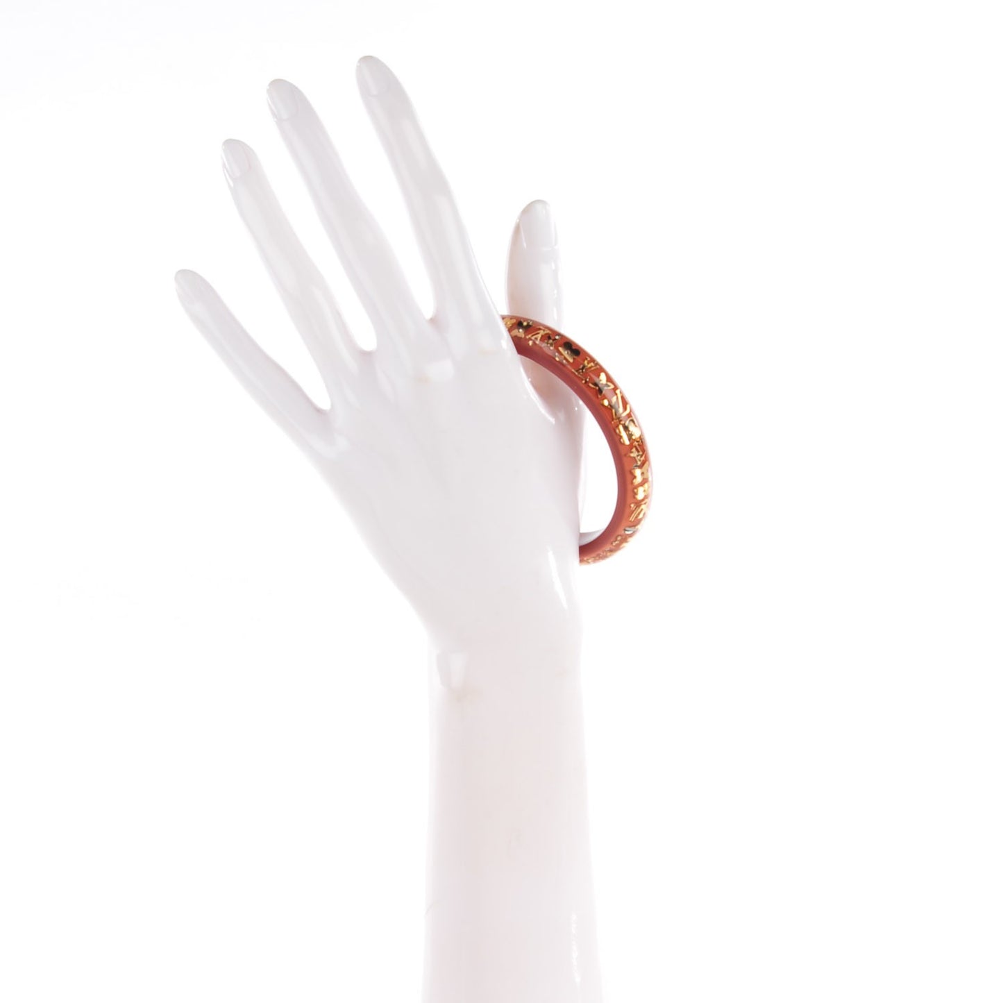 Resin Swarovski PM Inclusion Bracelet M Caramel