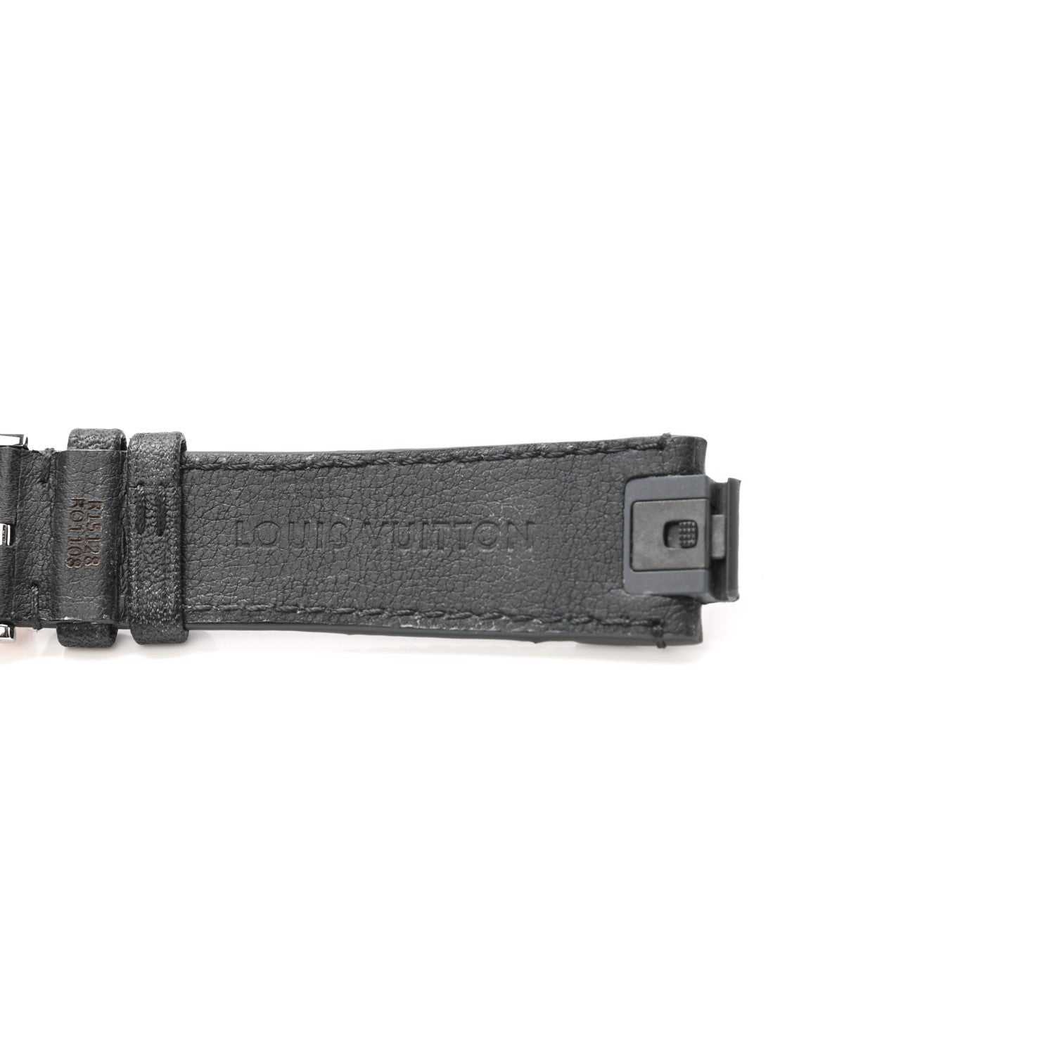 Louis Vuitton Nanomonogram Macassar 10mm Tambour Watch Strap 4 of 6