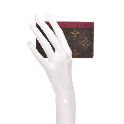 Louis Vuitton Monogram Card Holder Fuchsia 2 of 7