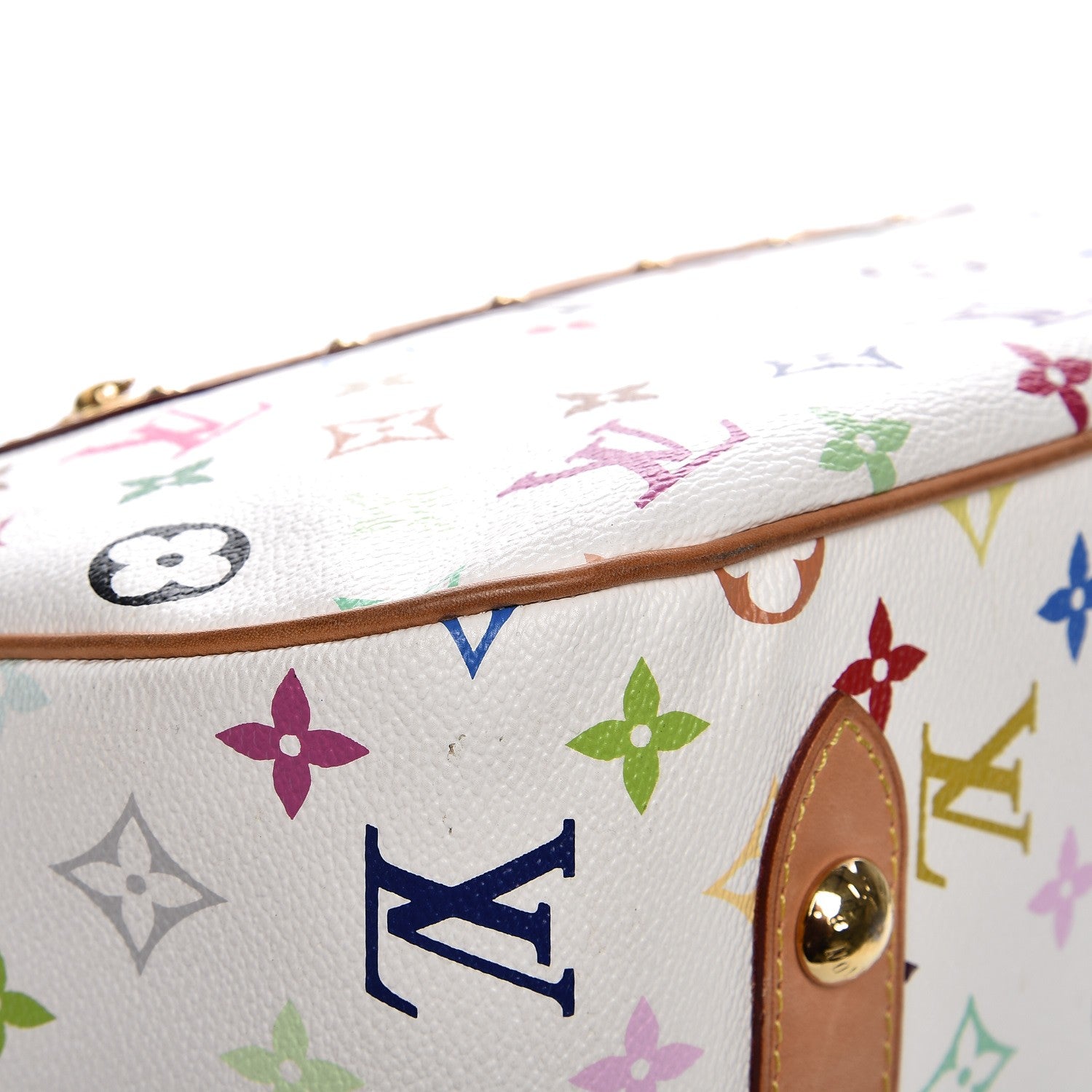 Louis Vuitton Monogram Multicolor Rita White 15 of 16
