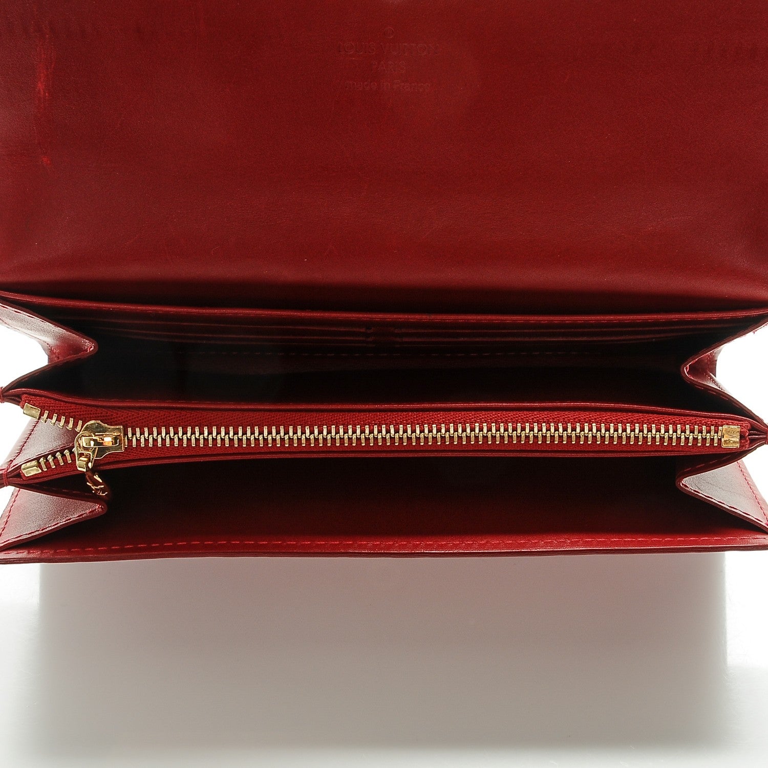 Louis Vuitton Vernis Sarah Wallet Pomme D'Amour 5 of 7