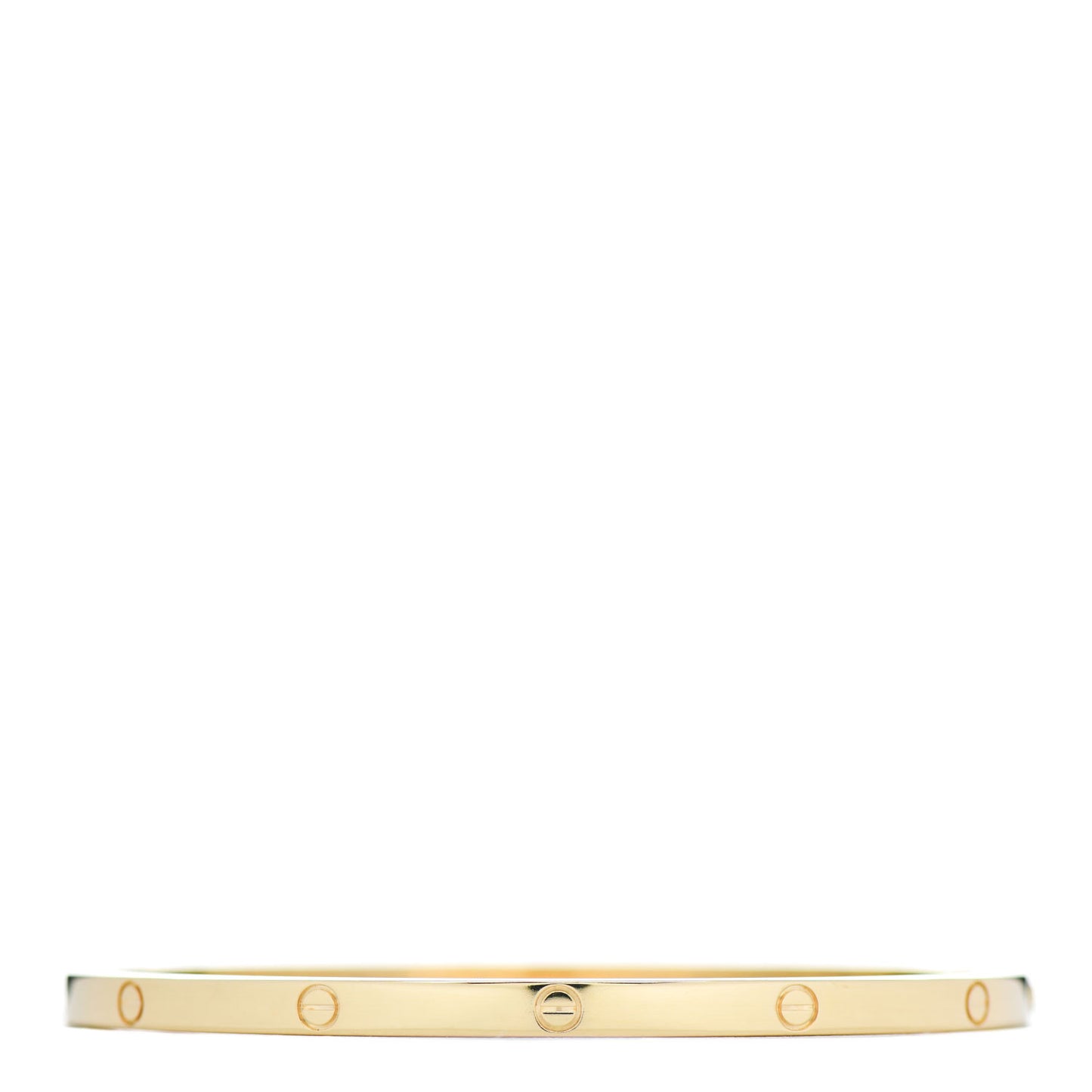 18K Yellow Gold Small LOVE Bracelet 18