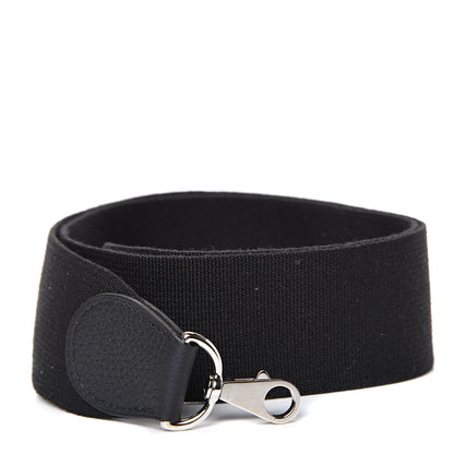 Hermes Toile Taurillon Clemence Shoulder Strap Black 1 of 3