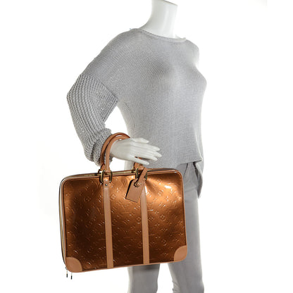 Louis Vuitton Vernis Vandam Briefcase Bronze 2 of 7