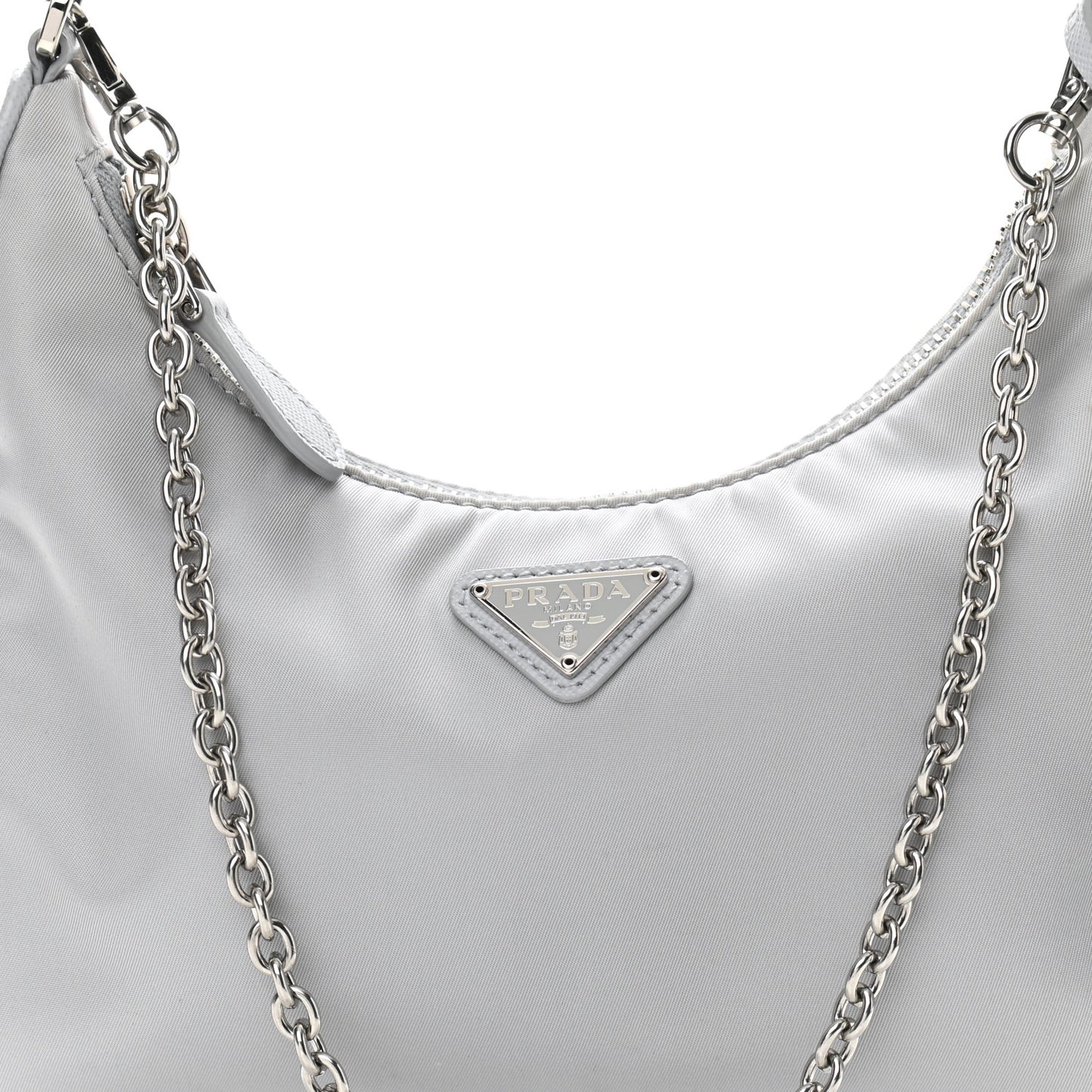 Re-Nylon Saffiano Re-Edition 2005 Shoulder Bag Fiordaliso