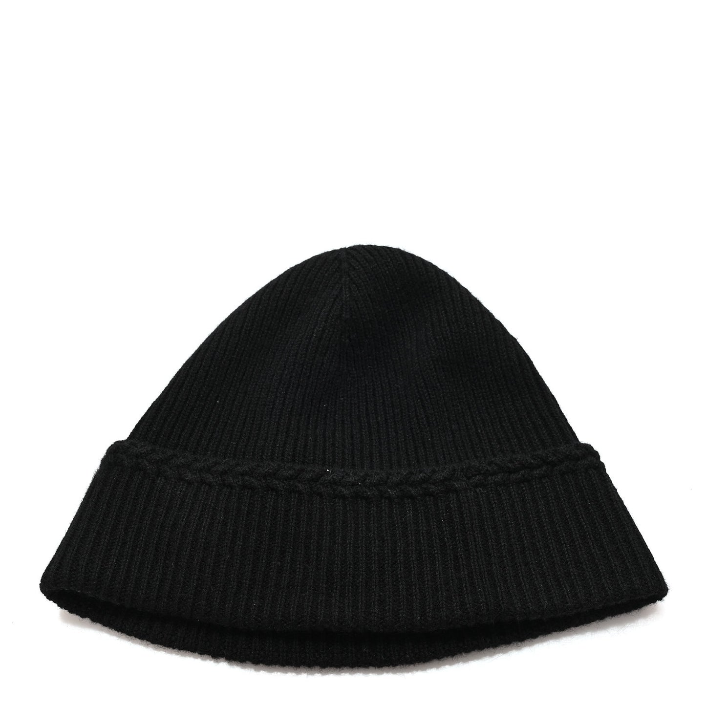 Cashmere Silk CC Beanie Hat Black Pink