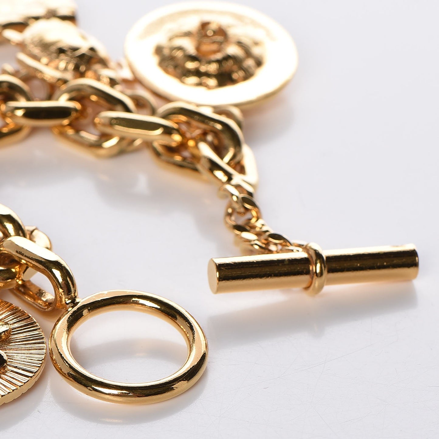 Precious Symbols Charm Bracelet Gold