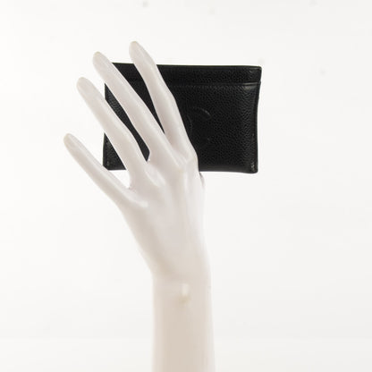 Chanel Caviar Timeless CC Card Holder Black 2 of 7