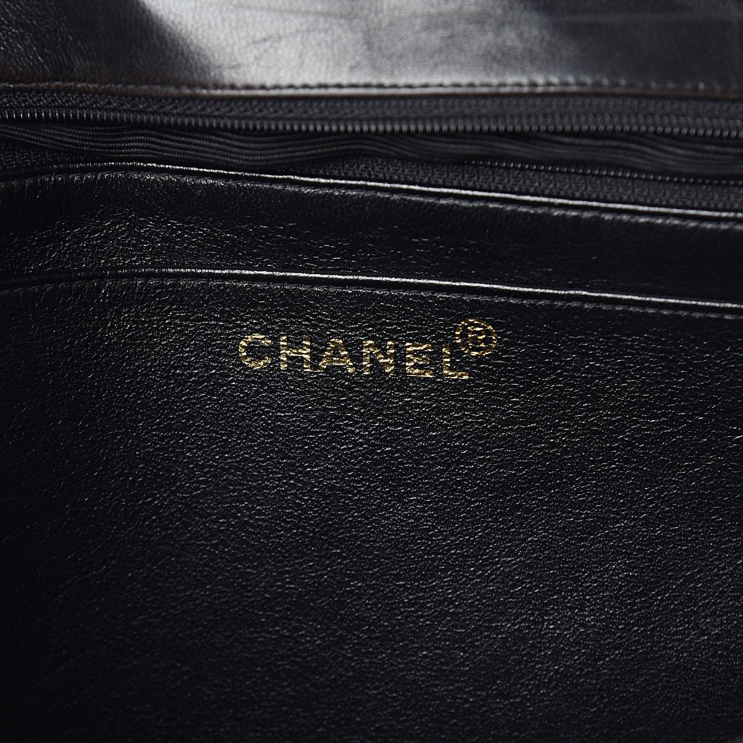 Chanel Lambskin Quilted Jumbo Single Flap Black 6 of 11