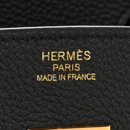 Hermes Togo Birkin 35 Black 6 of 10