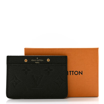 Louis Vuitton Empreinte Card Holder Black 8 of 8