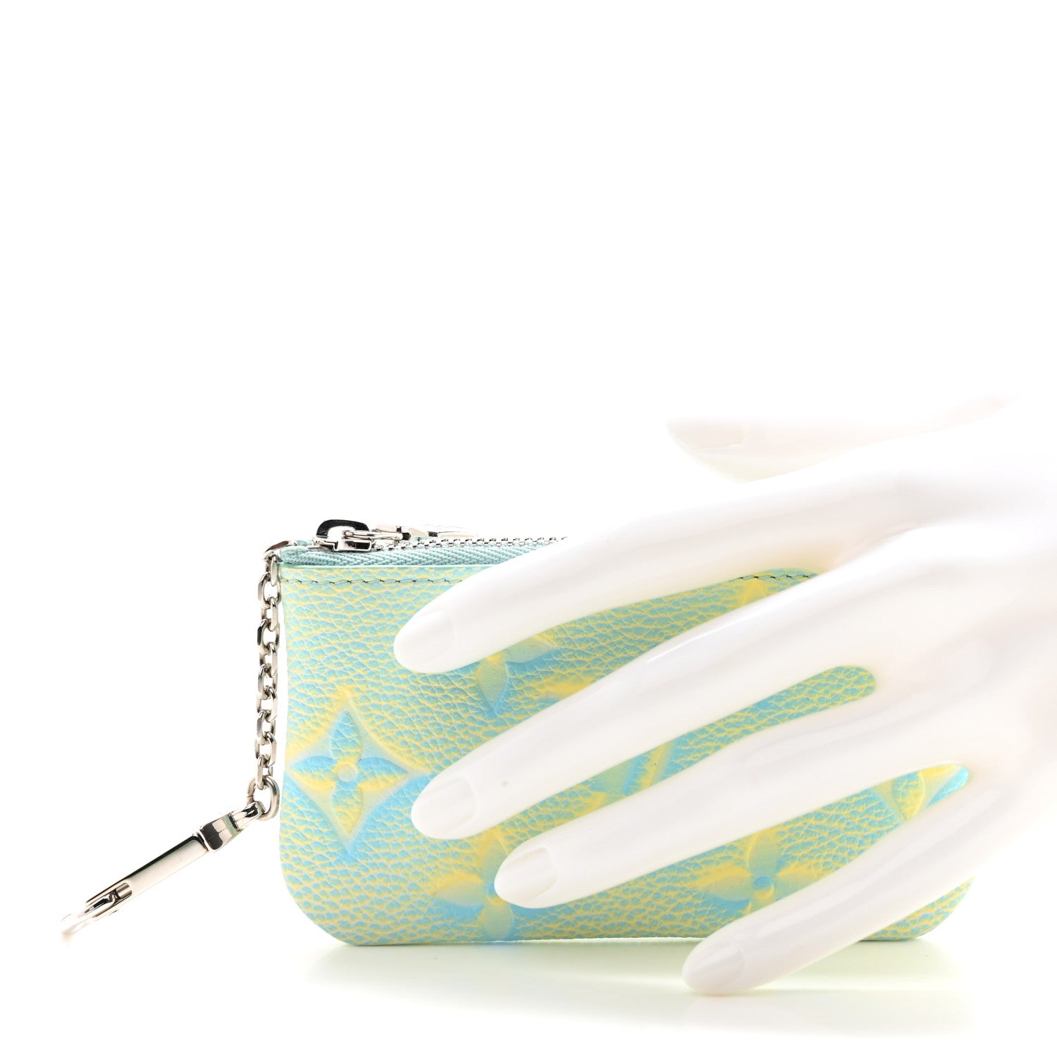 Louis Vuitton Empreinte Monogram Summer Stardust Key Pouch Water Green 2 of 7