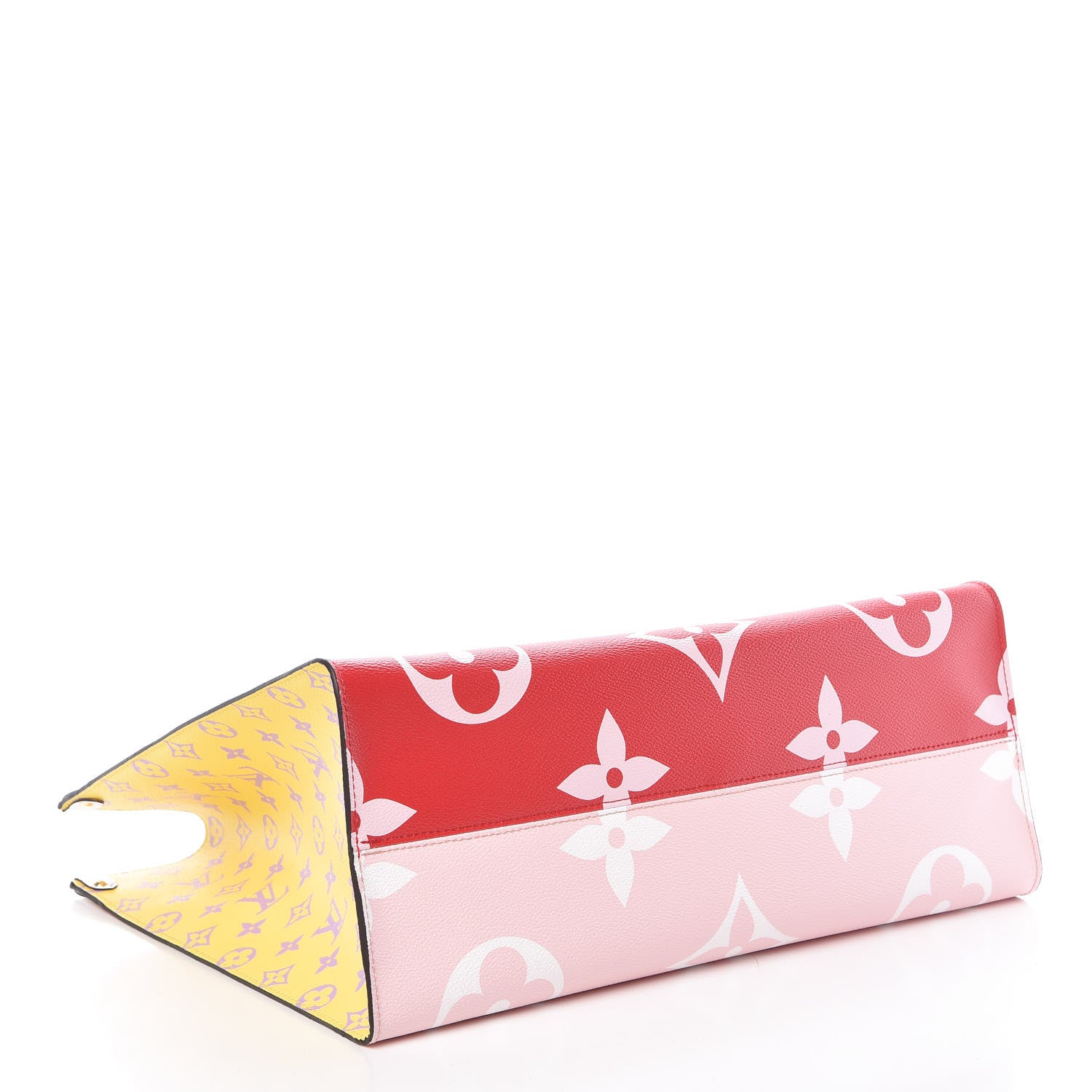 Louis Vuitton Monogram Giant Onthego GM Rouge Rose 7 of 13