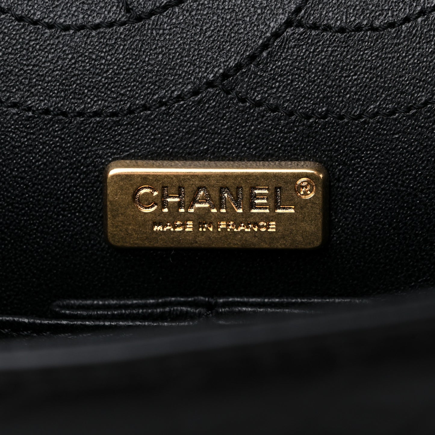 Aged Calfskin Lucky Charms 2.55 Reissue 225 Flap Black