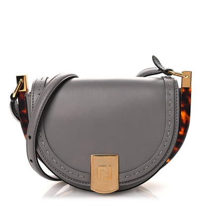 Fendi Vitello King Plexiglass Moonlight Shoulder Bag Moon 1 of 11