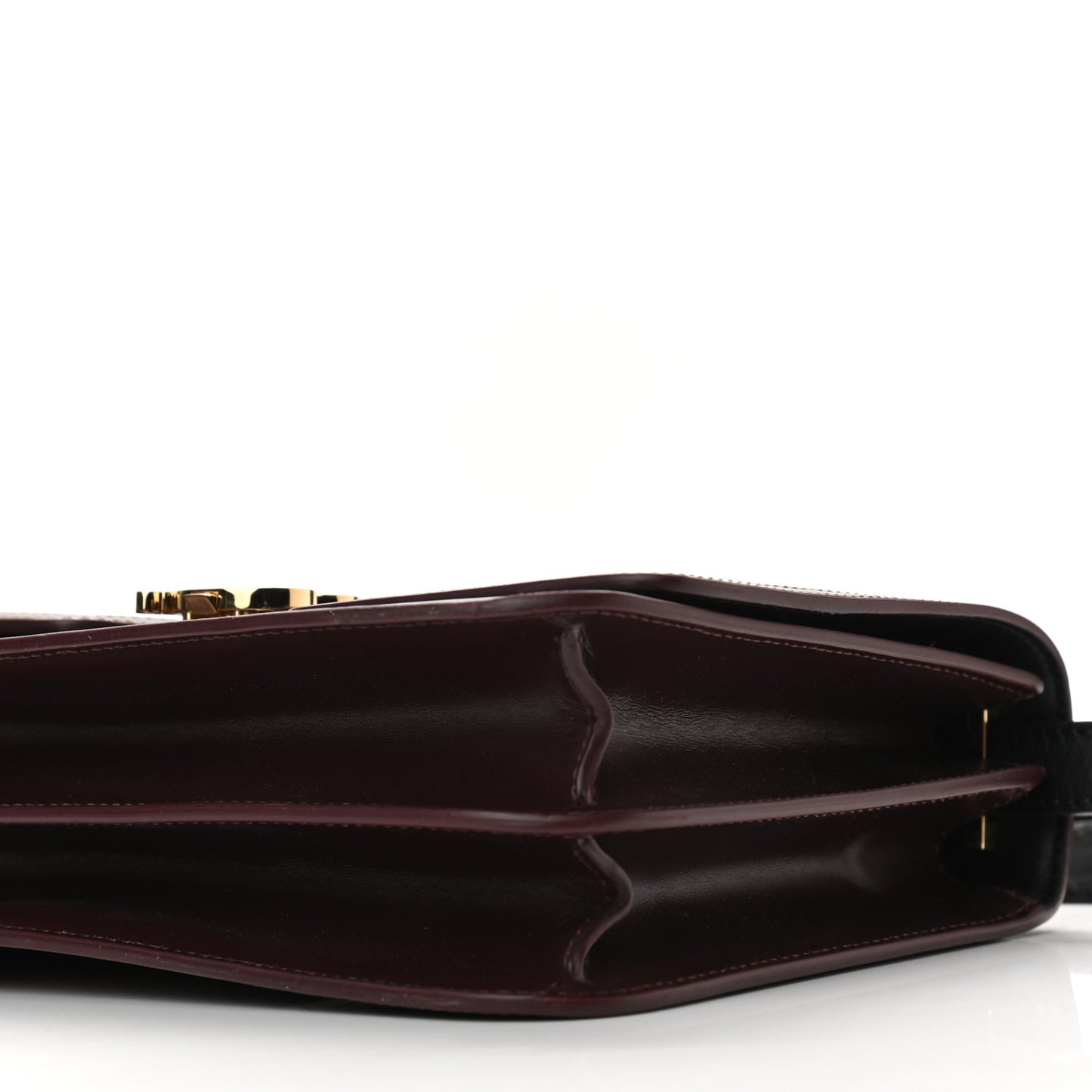 Calfskin Applique Monogram Medium TB Bag Oxblood
