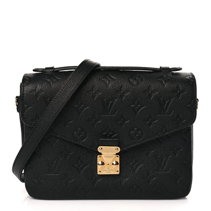 Louis Vuitton Empreinte Pochette Metis Black 1 of 8