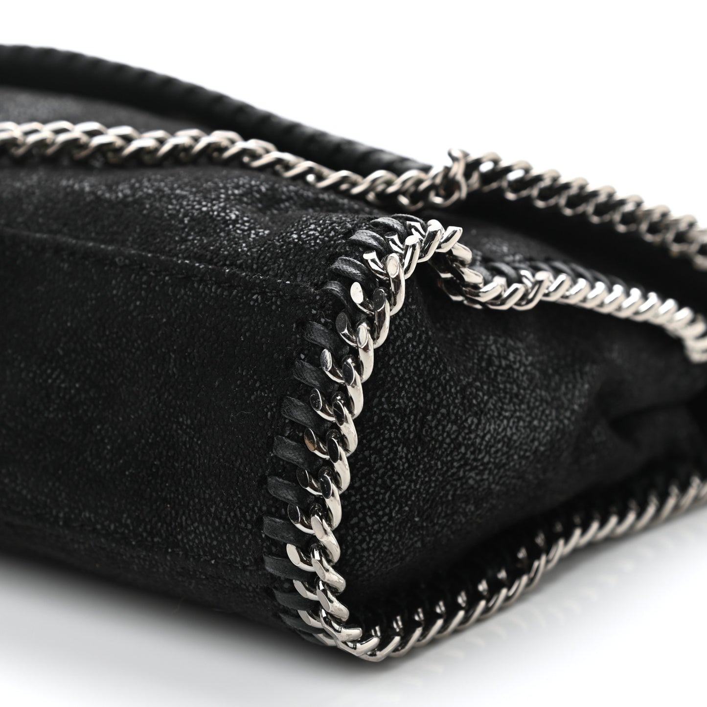 Shaggy Deer Falabella Mini Crossbody Bag Black