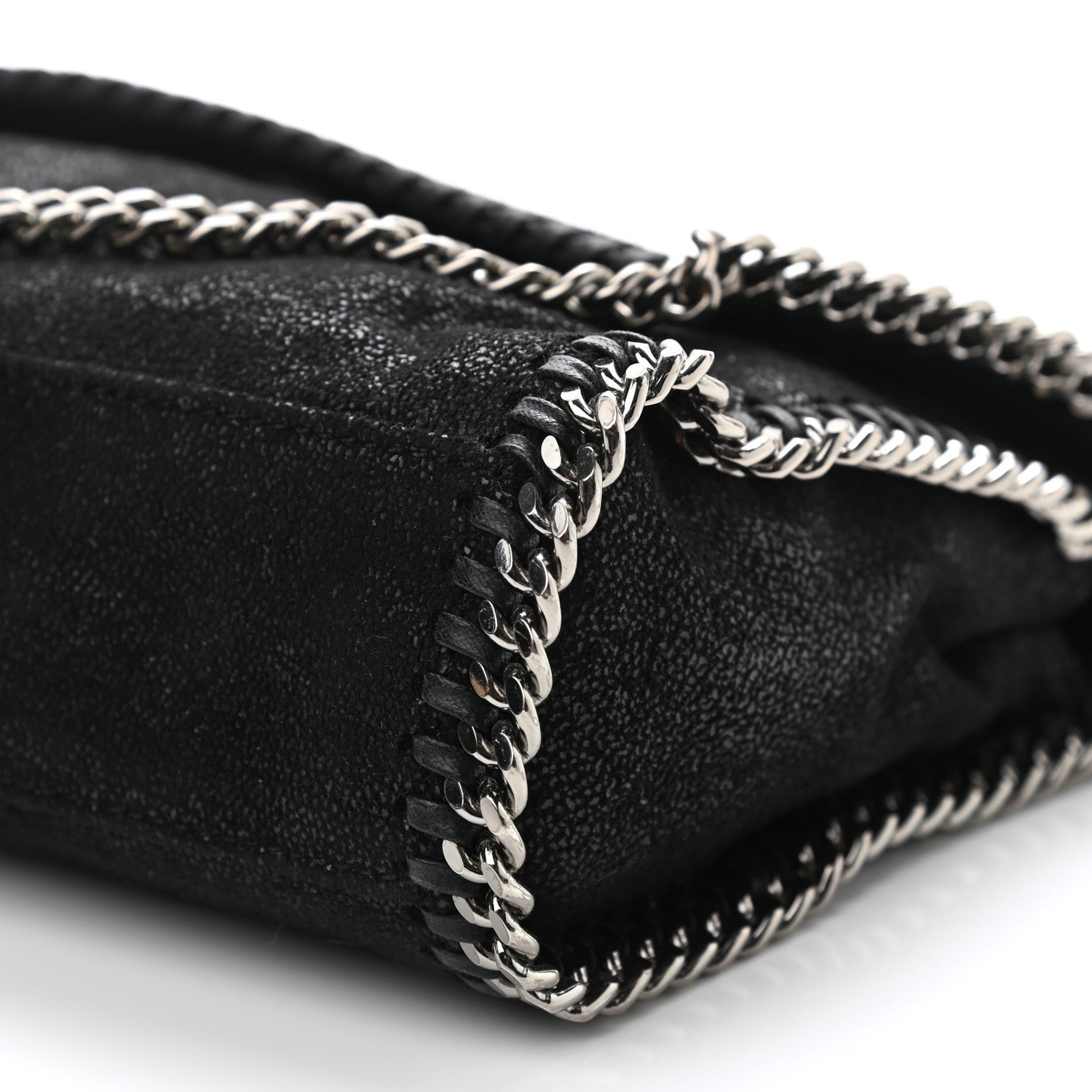 Stella McCartney Shaggy Deer Falabella Mini Crossbody Bag Black 11 of 14