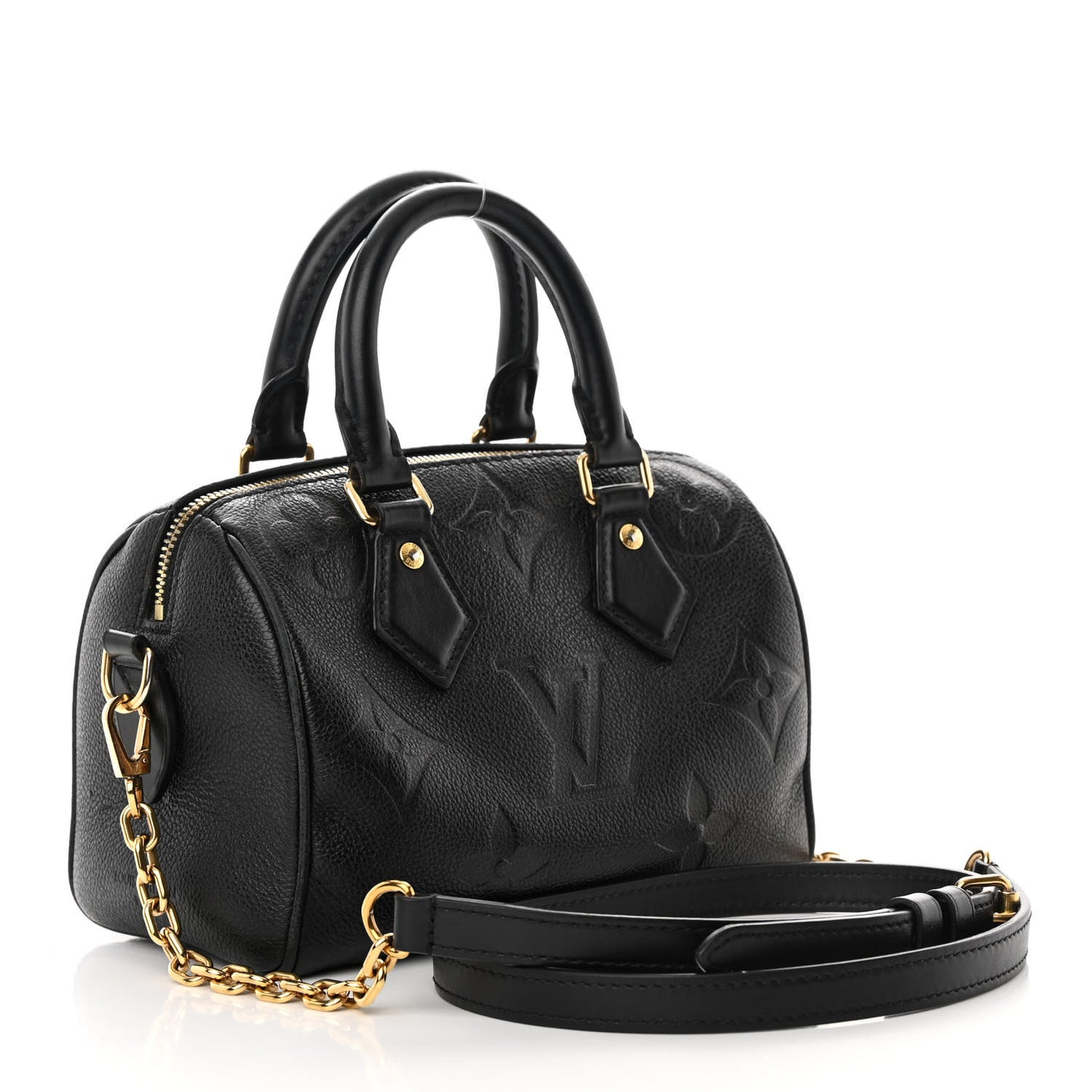 Empreinte Monogram Giant Speedy Bandouliere 20 Black