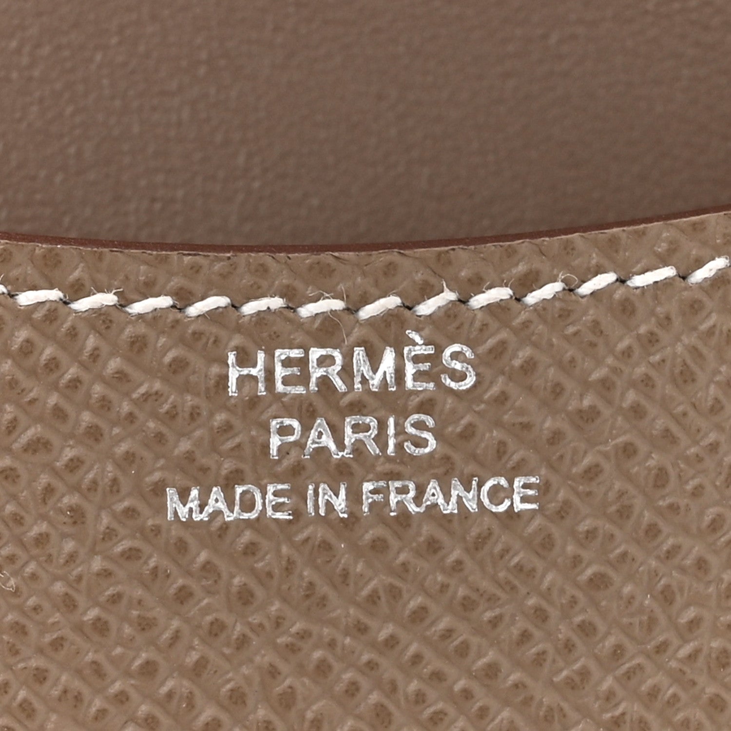 Hermes Epsom Constance Slim Wallet Etoupe 7 of 9