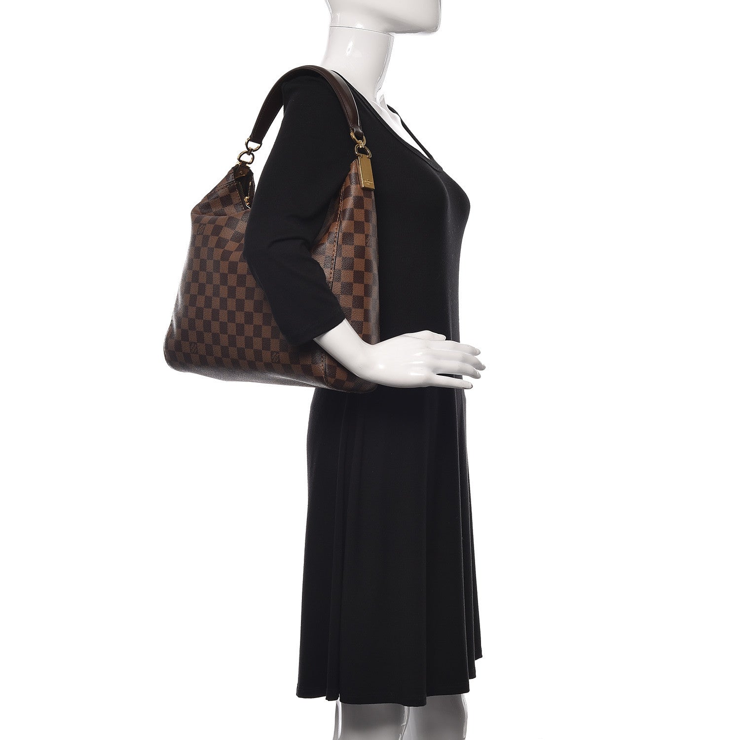 Louis Vuitton Damier Ebene Portobello PM 2 of 11