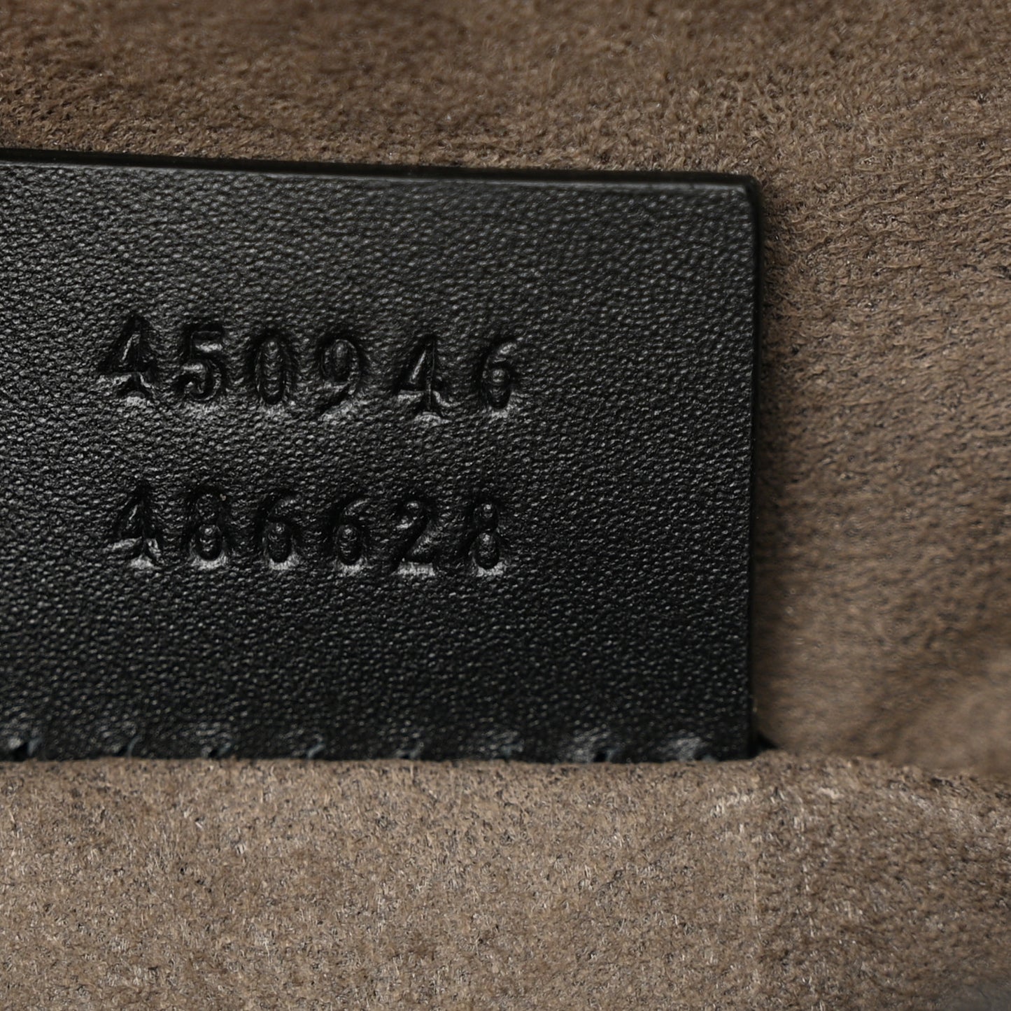 GG Supreme Monogram Belt Bag Black