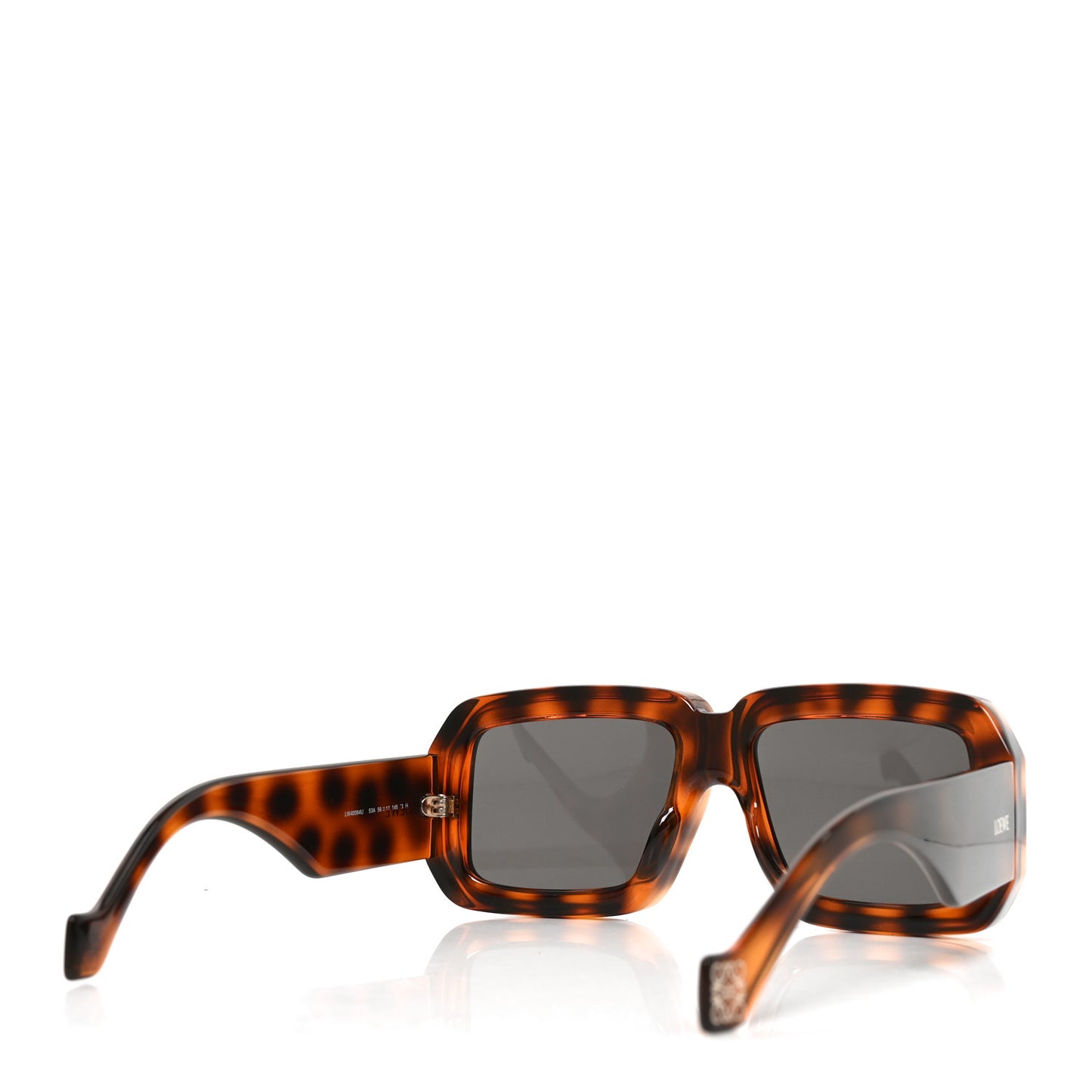 Acetate Paula's Ibiza Dive In Mask Sunglasses LW40064U Light Havana