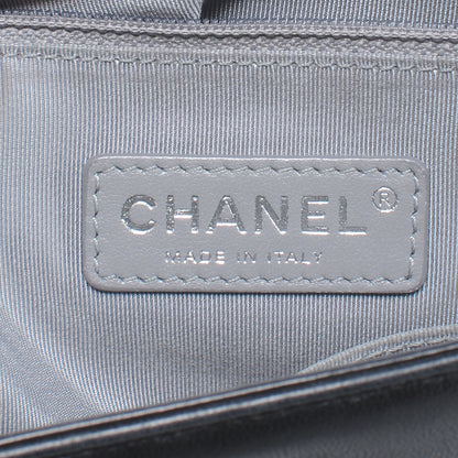 Chanel Lambskin Quilted Large Boy Flap Black 6 of 7