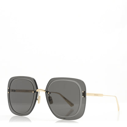 Christian Dior UltraDior SU Sunglasses Gold Blue 1 of 9