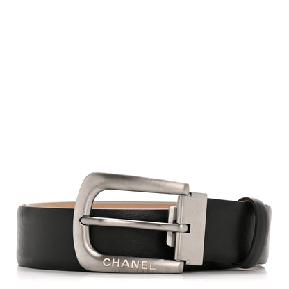 Chanel Calfskin Belt 75 30 Black 1 of 6