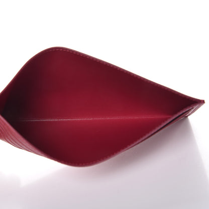 Louis Vuitton Calfskin Felicie Card Holder Insert Fuchsia 5 of 6