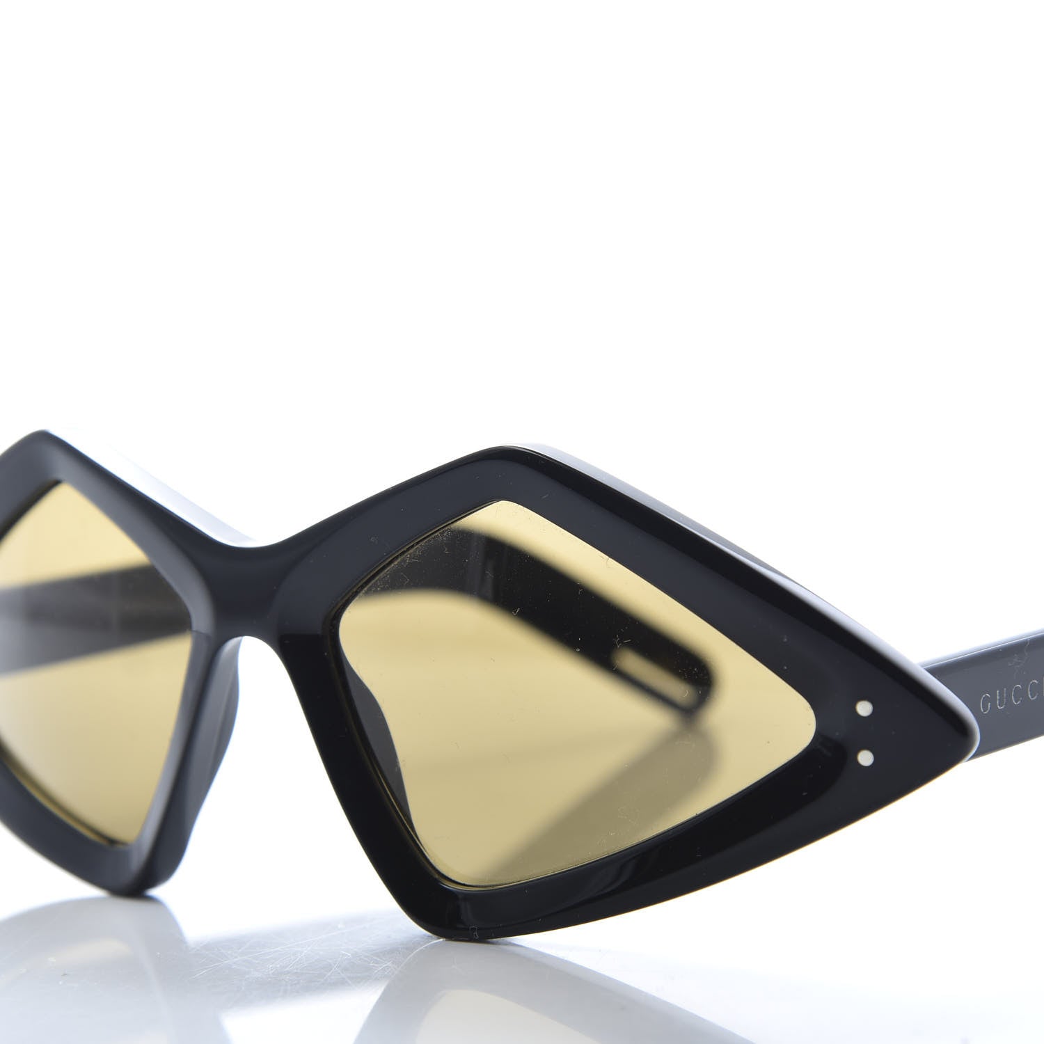 Gucci Acetate Geometric Sunglasses GG0496S Black 8 of 9