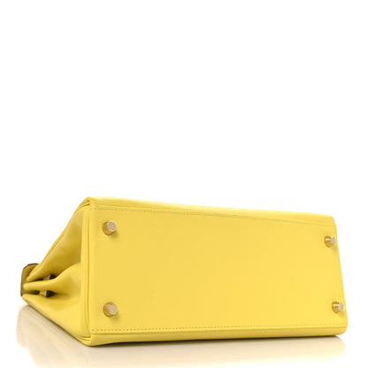 Hermes Evercolor Kelly Retourne 28 Lime 4 of 10