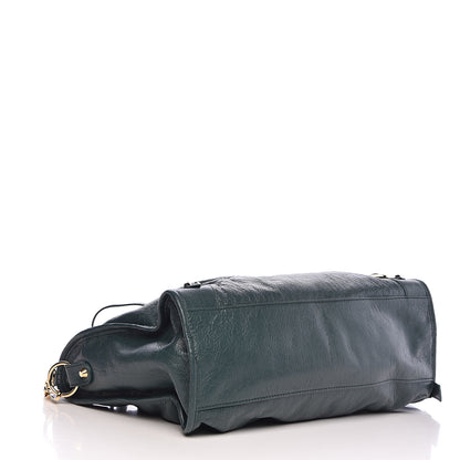 Balenciaga Agneau Classic Gold Hardware City Vert Malachite 4 of 10
