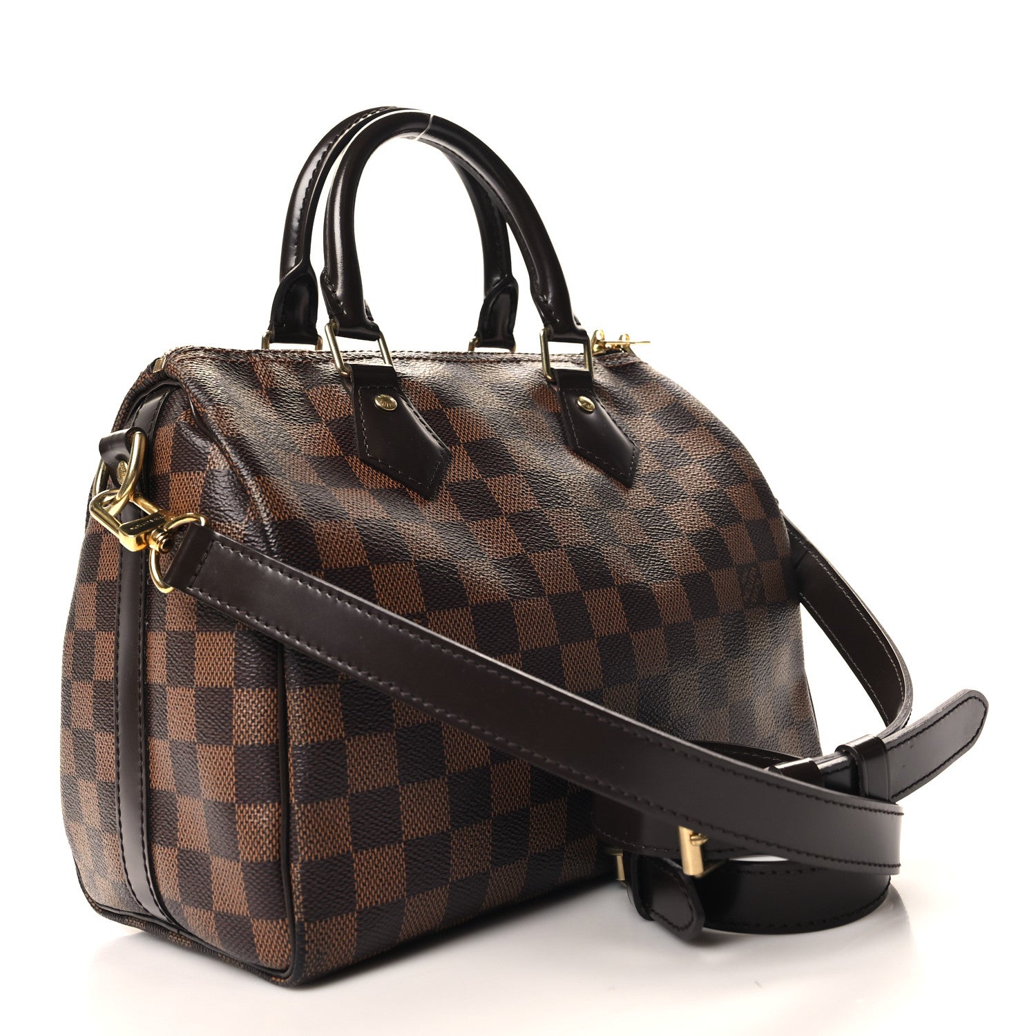 Louis Vuitton Damier Ebene Speedy Bandouliere 25 3 of 9