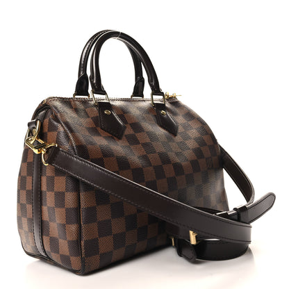 Louis Vuitton Damier Ebene Speedy Bandouliere 25 3 of 9