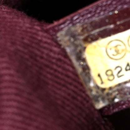 Chanel Glazed Calfskin Castle Rock Bowling Bag Black 6 of 19