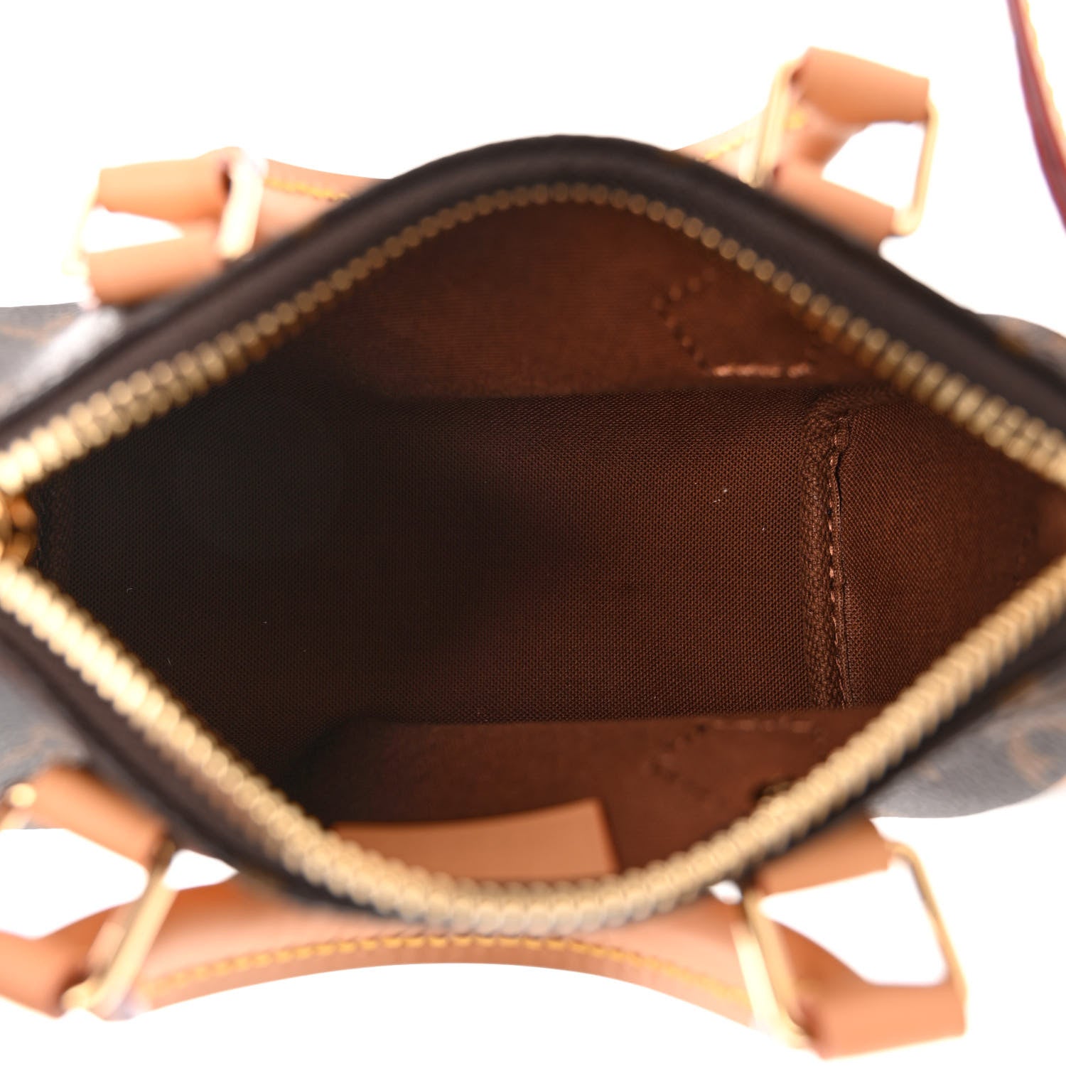 Louis Vuitton Monogram Nano Speedy Bandouliere 5 of 9