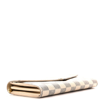 Louis Vuitton Damier Azur Sarah Wallet NM 4 of 10