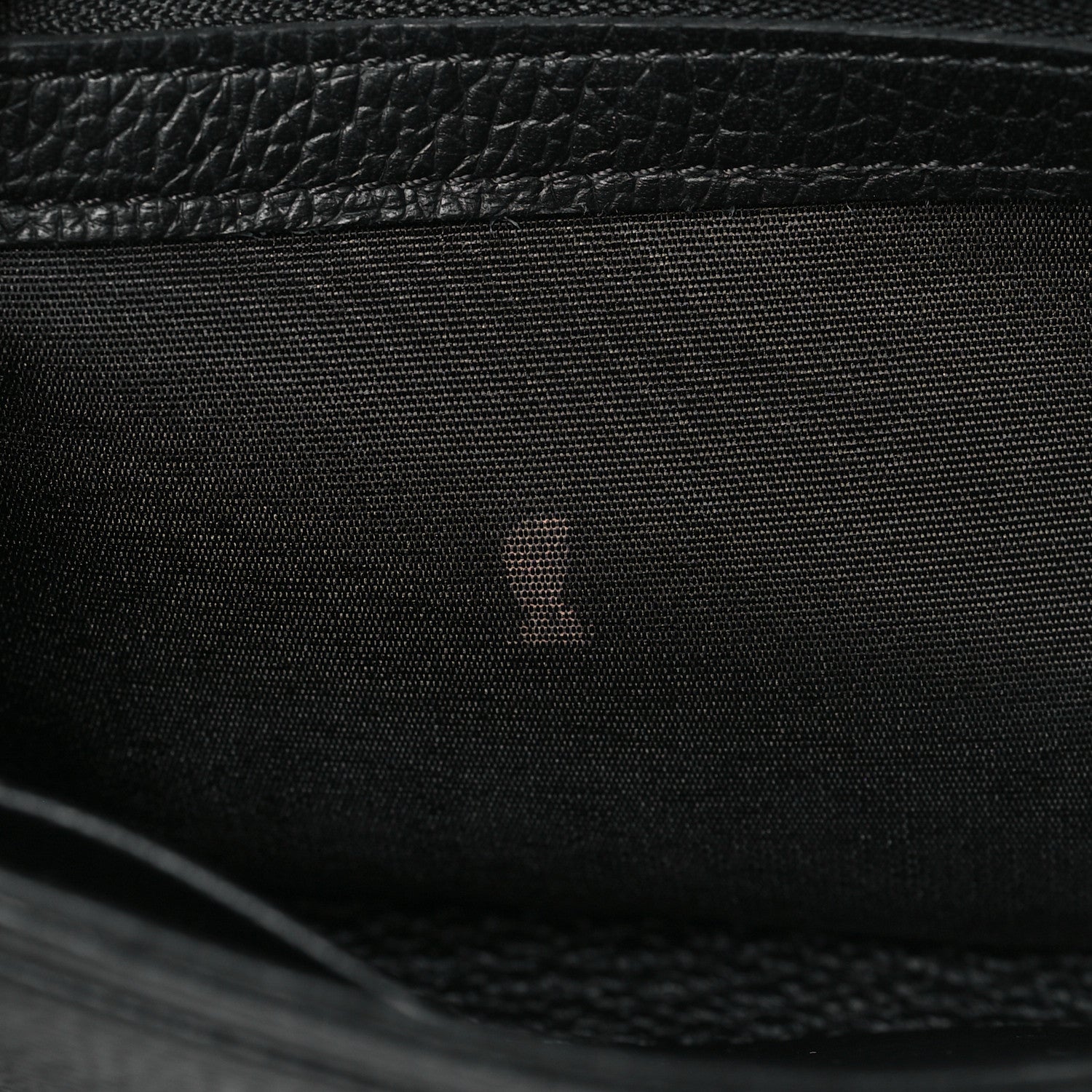 MCM Grained Calfskin Studded Large Patricia Wallet On Chain Black 11 of 11