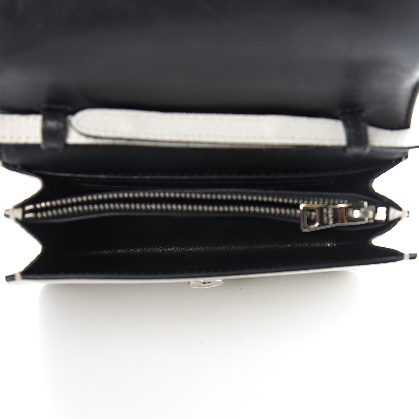 Saffiano Lux Small Crossbody Talco