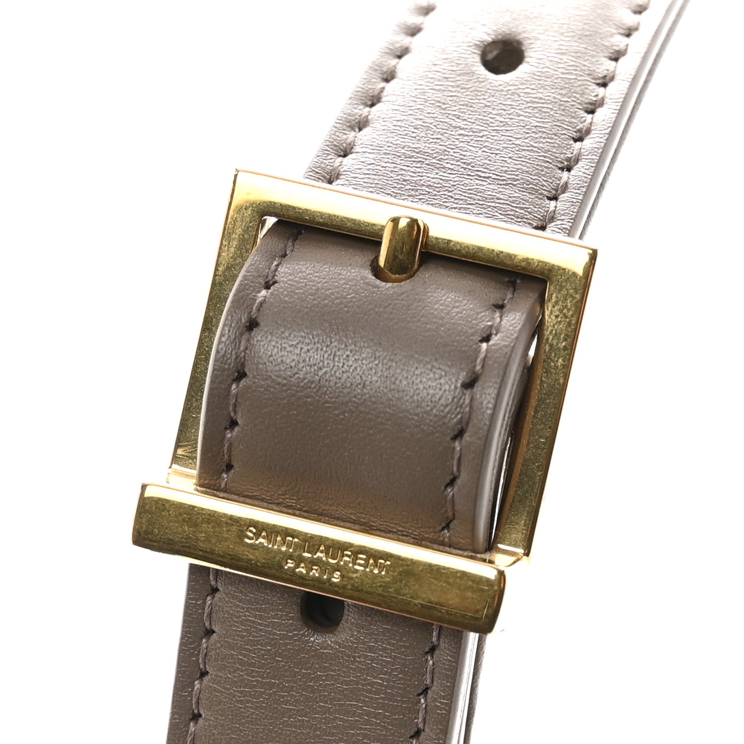 Saint Laurent Smooth Calfskin Le 5 A 7 Hobo Taupe 12 of 12