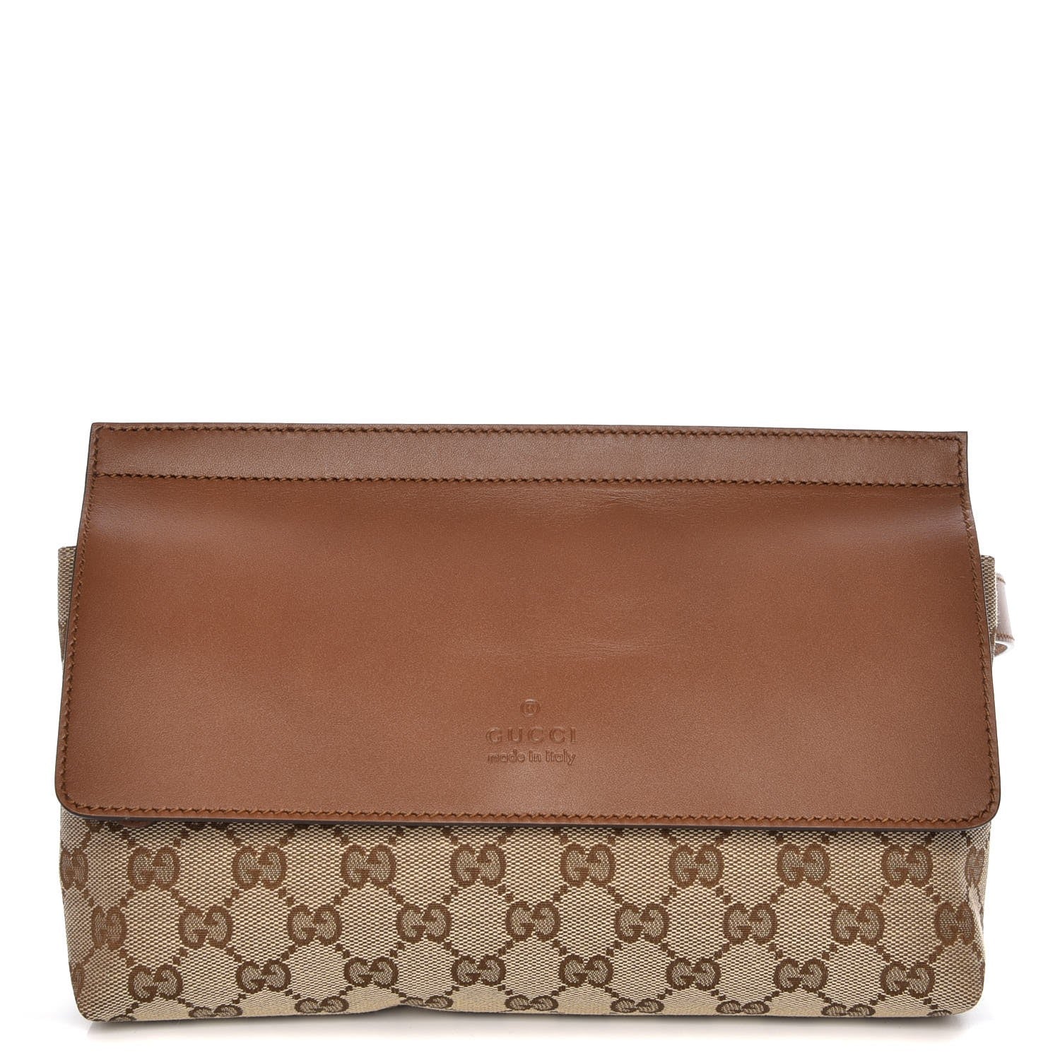 Gucci Monogram Belt Bag Brown 1 of 7