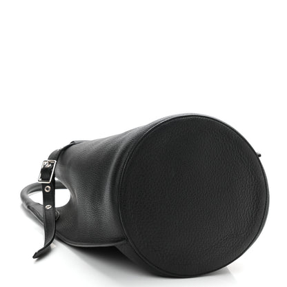 Celine Supple Grained Calfskin Big Bag Bucket Black 3 of 6