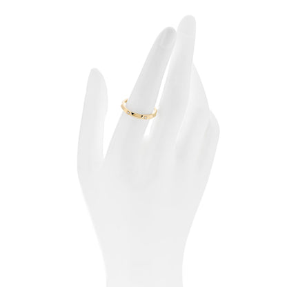 Tiffany 18K Yellow Gold Diamond 2.5mm Tiffany True Band Ring 56 7.5 2 of 5